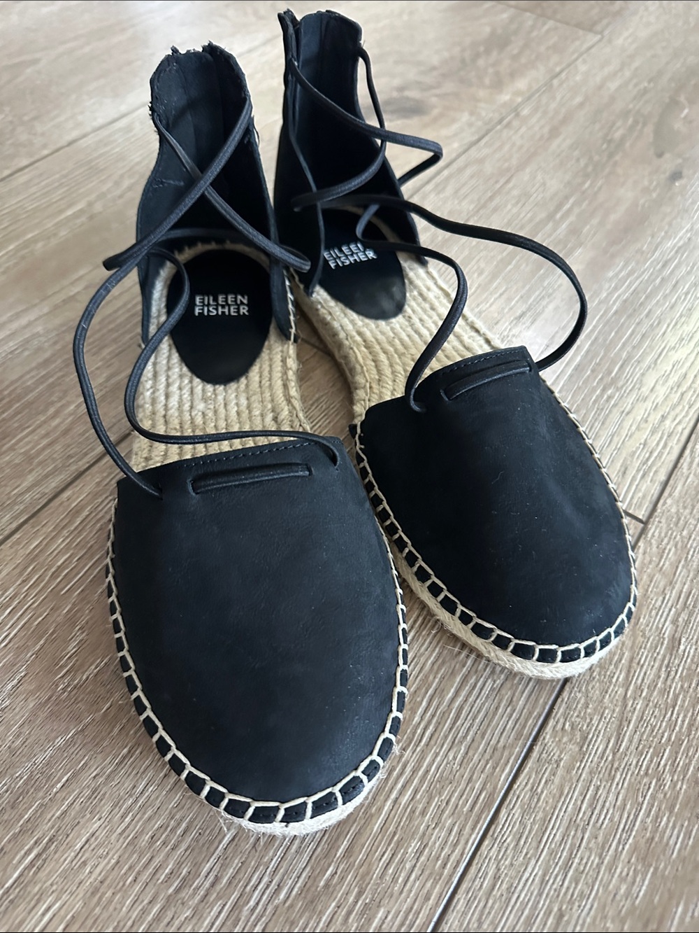 Eileen Fisher espadrilles sandals